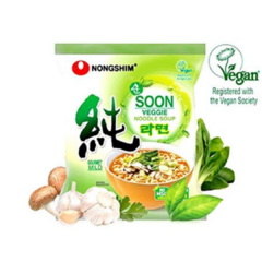 LAMEN INSTANTANEO COREANO VEGETARIANO SOON VEGGIE RAMYUN - NOODLE SOUP - comprar online