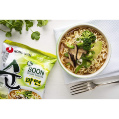 LAMEN INSTANTANEO COREANO VEGETARIANO SOON VEGGIE RAMYUN - NOODLE SOUP na internet