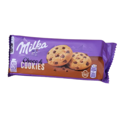 Milka Biscoito Choco Cookies Com Gotas De Chocolate 135g