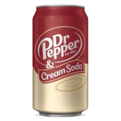 Dr Pepper Cream Soda Refrigerante 12 Latas Importado Eua - comprar online