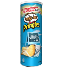 Pringles Batatas Salt And Vinagar - Importado