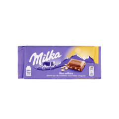 Milka Riso Soffiato Chocolate & Arroz Inflado Importado