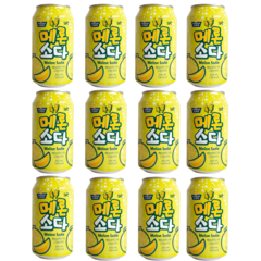 12 Refrigerante De Soda Melon (melão) Importado Coreia