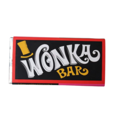Barra De Chocolate Willy Wonka 50g Artesanal