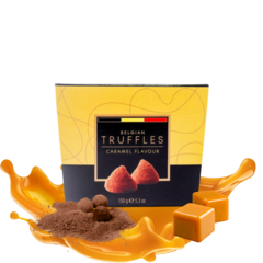 Chocolate Truffles Caramel Flavour - Belgian Importado Bélgica