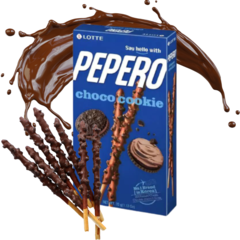 Chocolate Pepero Choco Cookie Lotte Doce Asiático Importado