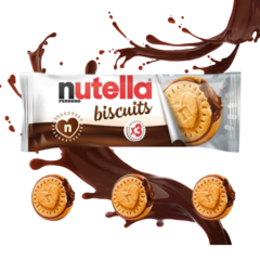Cx 28 Nutella Biscuits Biscoitos Bolacha Ferrero Importado - comprar online