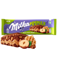 Barra Chocolate Milka Nutty Choco Wafer 270g Importado