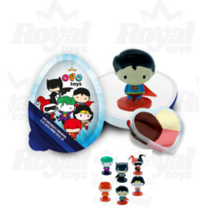 24 Ovo Royal Toys Chocolate Napolitano Coleçao Liga Da Justiça - comprar online