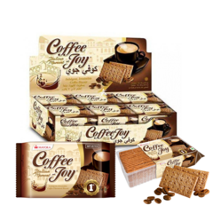 18 Biscoito De Cafe Fino Coffee Joy 39g Importado Indonésia