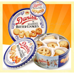 Lata De Biscoito Amanteigado Danisa Butter 200g Importado - Casas dos Doces Candy House