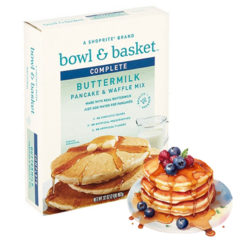 Bowl & Basket Buttermilk Massa Panqueca E Waffle Mix 907g