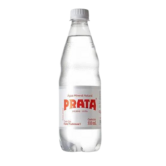 Agua Mineral Com Gás Prata Garrafa 510ml Pack C/12 Un na internet