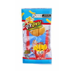 Kit 3 Bala Gelatina Formato Batata French Fries Divertido Diploko - comprar online