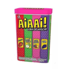 Cx 12 Chiclete Goma De Mascar Aiaai! Com 18 Chicle Kid Zone - Casas dos Doces Candy House