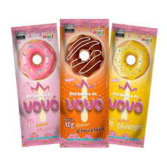 3 Pirulito Rosquinha Da Vovó Morango, Chocolate E Manga