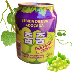 Suco Jumju Uva Verde C/ Pedaços Inteiro Importado Coreia