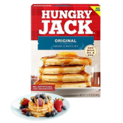 Hungry Jack Mistura Panqueca Waffle American Breakfast 907g