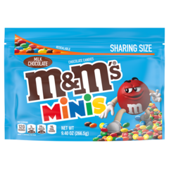 M&m's Chocolate Minis Sharing Size Mms Importado Eua 266,5g