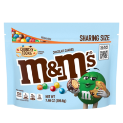 M&m's Crunchy Cookie Chocolate Sharing Size 209,8g