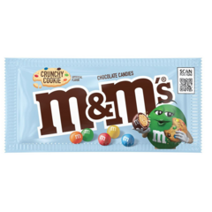 M&m's Crunchy Cookie Chocolate Importado 38,3g