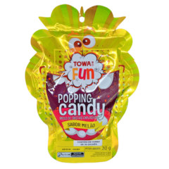 Bala Explosiva Towa Popping Candy Melao 30g C/20 Sachês