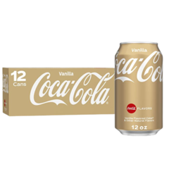 Coca Vanilla (baunilha) Refrigerante Importada Eua 12 Latas