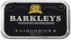 Bala Barkleys Liquorice (alcaçuz) Importada Lata 1 Unidade na internet