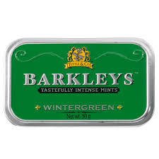 Bala Barkleys Wintergreen (menta) Importada Lata 1 Unidade na internet