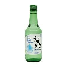 Bebida Coreana Soju Jinro Is Fresh 16,9% Original 360ml