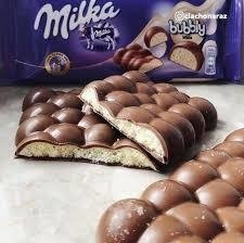 Milka Chocolate Bubbly white - Importado - 100g