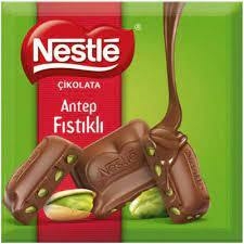 Barra Chocolate Leite Com Pistache Nestlé Antep Fistikli 60g