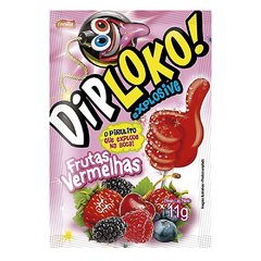 PIRULITO EXPLOSIVO SABOR FRUTAS VERMELHAS - DIP LOKO EXPLOSIVE - comprar online