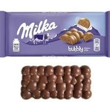 MILKA BUBBLY APLINE MILK- 90G