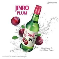 Soju Jinro Plum Prune 360ml 12% | Bebida Coreana Ameixa