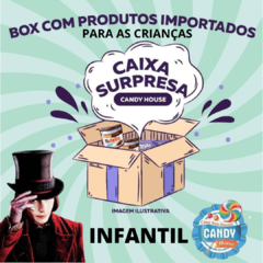 Candy Box Produtos Importados Super Premium Infantil Para Crianças - Casas dos Doces Candy House