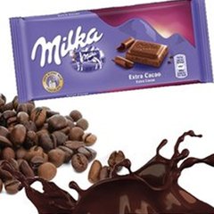 Milka Extra Cocoa - Chocolate Meio Amargo - Importado - 100g