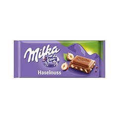 MILKA HAZELNUT - CHOCOLATE & AVELÃ TRITURADA - IMPORTADO - comprar online