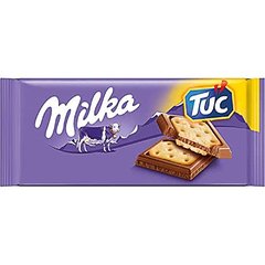 MILKA TUC - CHOCOLATE AO LEITE COM RECHEIO DE BISCOITO TUC - comprar online