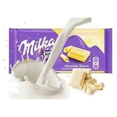 MILKA WEIBE SCHOKOLADE- CHOCOLATE BRANCO 100G