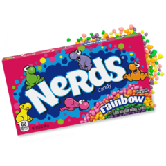 Wonka Nerds Rainbow - Mix de Frutas - Importado dos Estados Unidos 141g