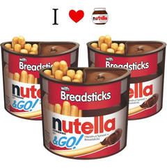 Nutella Go Palitos Com Nutella Importado Eua 12 Unidade - comprar online