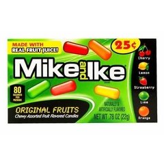 Mike And Ike Original Fruits Candy Balas De Frutas - Eua