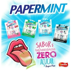 Lâmina Bucal Refrescantes Zero Açúcar Papermint Menta - comprar online