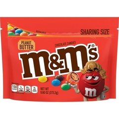 M&m's Peanut Butter Pasta De Amendoim Sharing Size 272,2g