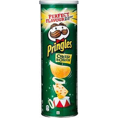 Pringles Batatas Cheese And Onion - Importado Da Bélgica