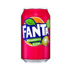 Fanta Strawberry & Kiwi - Refeigerante de Morango e Kiwi - Importado