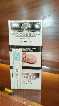 COHIBA CLUB WHITE x 10