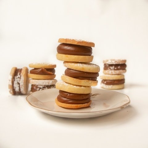 Alfajores Sablée de Dulce de Leche