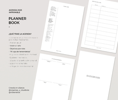 Agenda Planner Book 2023 - IMPRIMIBLE en internet